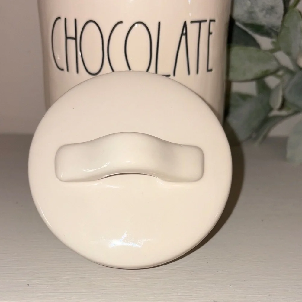 Rae Dunn White Chocolate Chip Canister